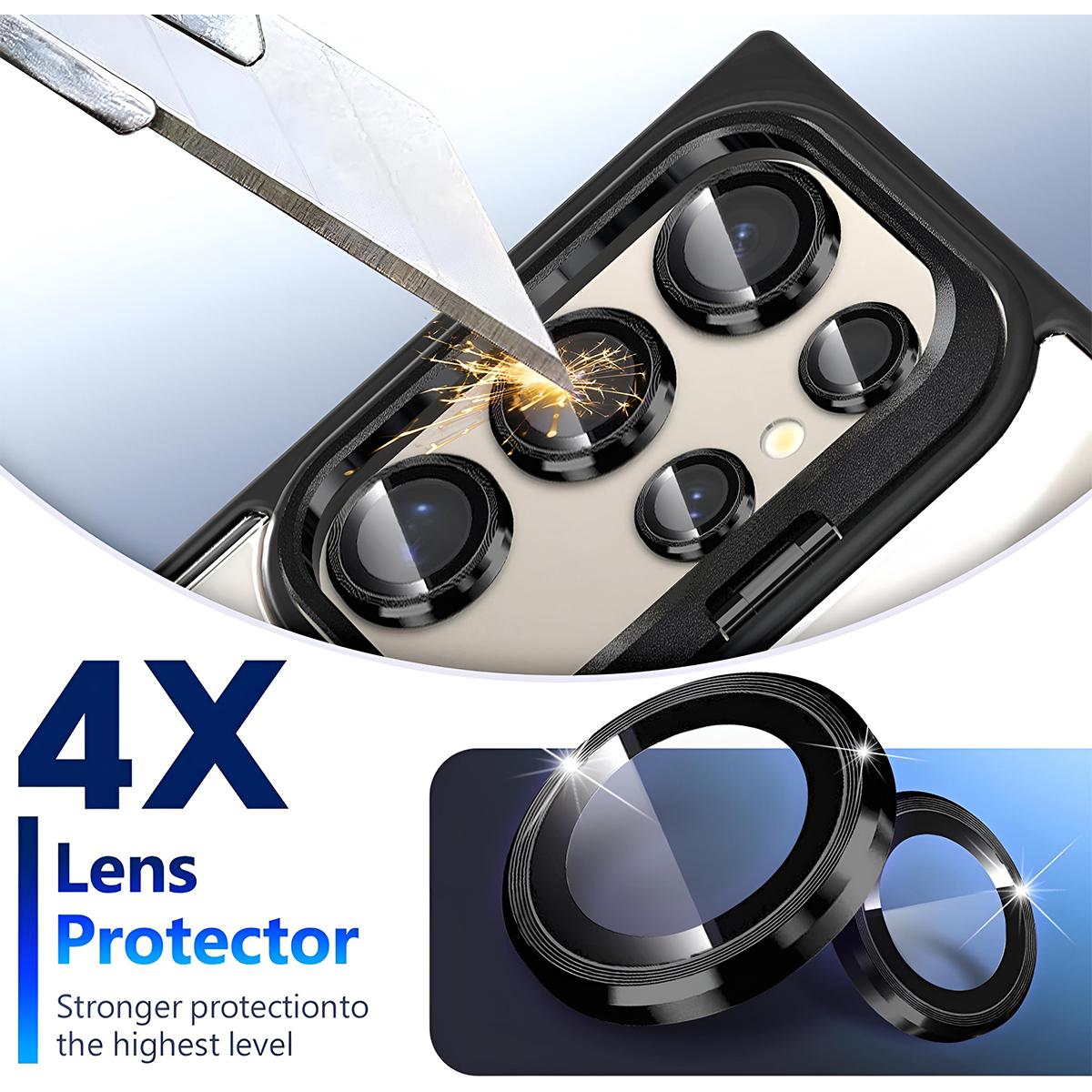 Shockproof Camera Ring Stand Heavy Duty Clear Case For Samsung S26 Ultra/S26 PLUS/S26 Compatible With MagSafe Cover + Camera Lens Protector