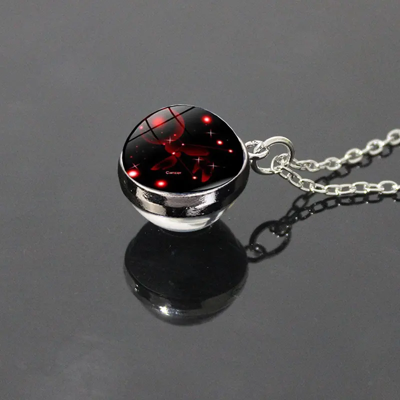 Starry Sky Cancer Necklace