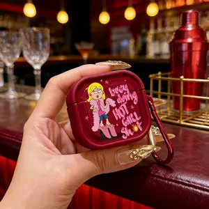 Cartoon Fashion Protective Case Cover for Apple AirPods 1/2/3/4/pro/pro2, Tpu Texture, Lightweight & Durable, Anti-Scratch, Shockproof