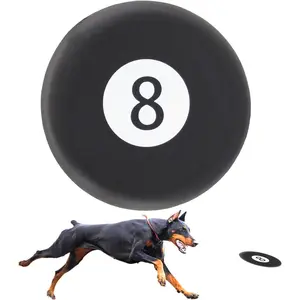 Flying Disc Lightweight, Pets  Flying Disc, Floating Water  , Launchers ,   for Your Lovely Pet (Black)