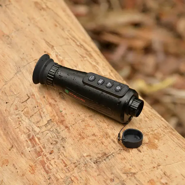 GTGUARD AI15 Thermal Camera Portable Monocular 384x288 AI Super Resolution , Digital Zoom High Definition Infrared Monocular  with AMOLED Display,50Hz Thermal Night Vision with 10h+ Battery Life,IP66 Monocular for Hunting