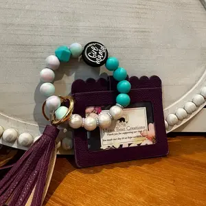 Custom Wristlet & Wallet Silicone Beads