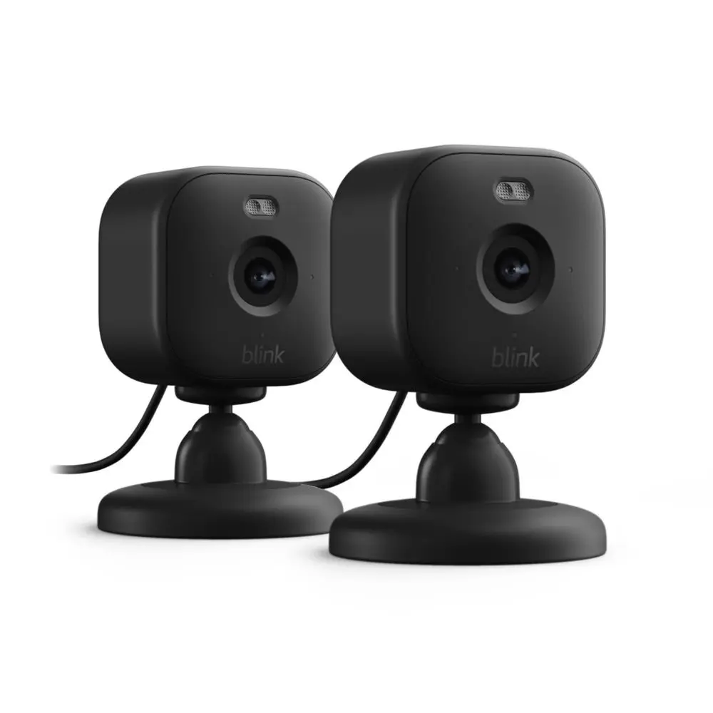 Blink Mini 2 1080p Security Camera - 2pk - Black Blink Mini 2 1080p Security Camera - 2pk - Black