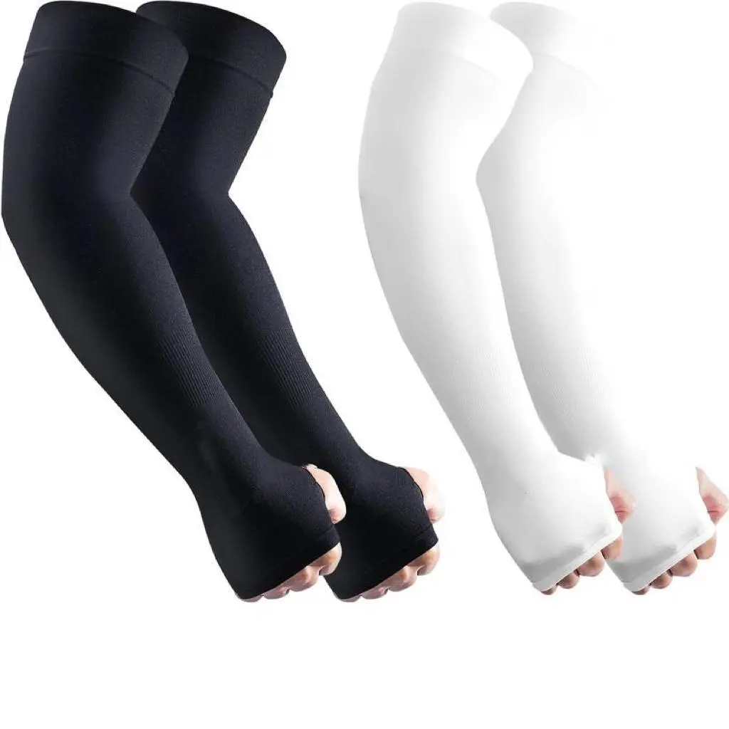 Sun Protection UV Gardening Arm Sleeves, Unisex, UPF 50+, Compression Breathable Sports Gloves, 2 Pairs, Outdoor Sun Protection,fathers day gifts