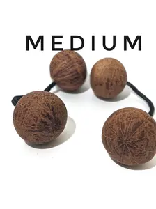 Asalato 2 Rattle Shakers for Medium Hands, Kashaka instrument Aslatua Shaker 2 hands instrument medium Hands use