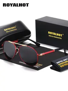 Simple Style Sunglasses for Men & Women, Sunglass Trends Summer 2024, Casual Oval Frame Double Beam Aviator Sunglasses for Everyday Use, Fashion Accessories for Outdoor Activities Travel Essentials