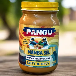 Haitian peanut butter Manba panou