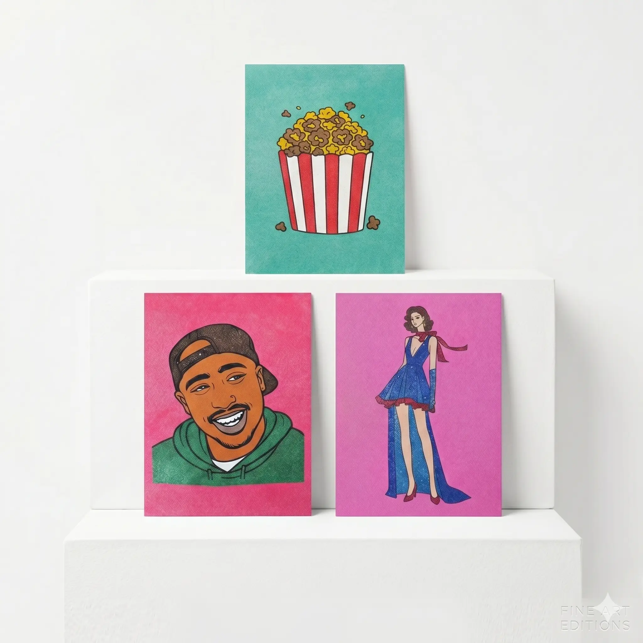 DIY Glitter Sand Art Kit Retro