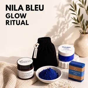 Nila Bleu Glow Ritual - Brightening Bath & Body Set