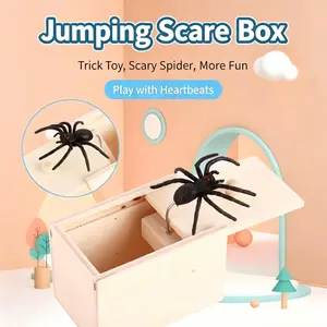 Viral Spider Prank Box! The Ultimate Joke Toy That Makes Everyone Scream! Perfect for April Fools, Halloween & TikTok Reactions. Funny, Safe & Hilarious Gag Gift for Friends & Family"Perfect for All Ages (12+)