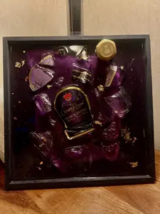 Custom Crown royal frame