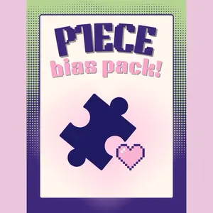 P1ece K-pop bias packs - postcard photocard stickers pins bracelet prints freebies