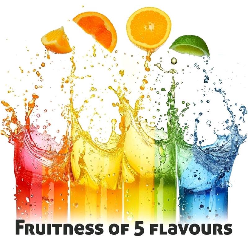 Eshopx Vintage Wax Bottle Candy 1 Pound Pack of Chewy Fruity Bonbons Sour Variety Gummy Juice Flavored Syrups Cherry Orange Lemon Blue Raspberry Green Apple Nostalgic Snack Sweet Fruit Gift TikTok Halloween Treat - Trick-or-Treat Bulk bag