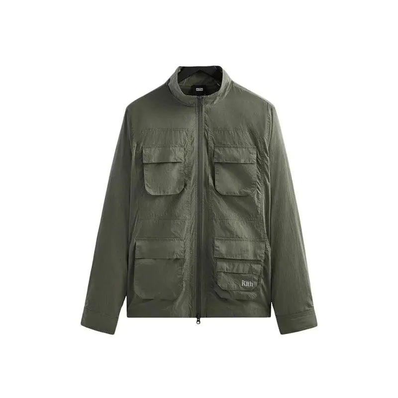 Kith Nylon Zip Front Wolcott Jacket Tinge (men) by StockX