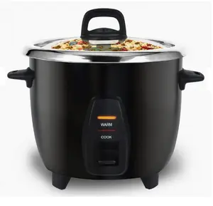 Elite Cuisine Deluxe 10-Cup Electric Rice Cooker, Stainless Steel