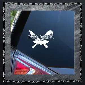Dead Darling Logo Design #2  Decal