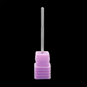 1Pcs XXF Carbide Tungsten Milling Cutter Burr, Electric Nail Drill Bit for Cuticle Polishing, High-Quality Manicure Tool