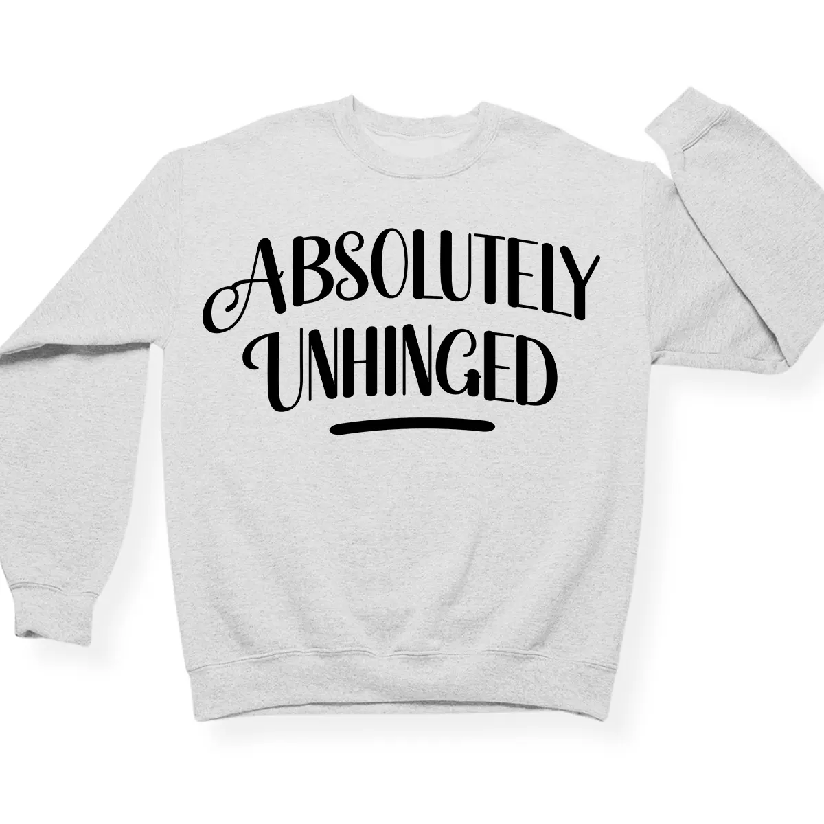 Absolutely Unhinged Crewneck Sweatshirt - Official Lyndseydotw Exclusive Merch