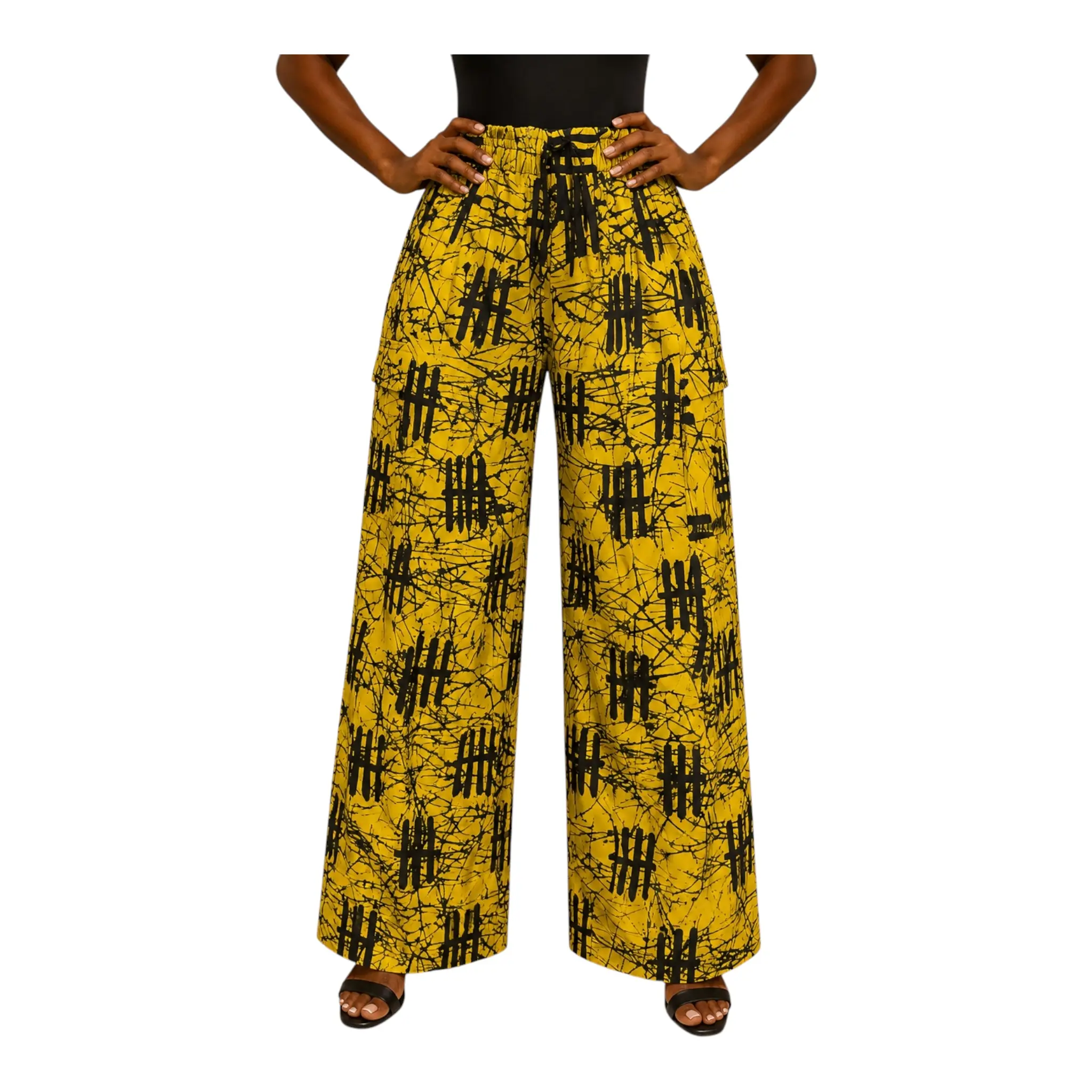 CRZ Ankara Palazzo Trouser With Cargo Pockets