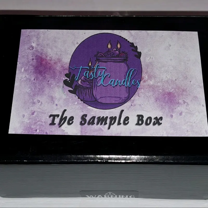 The Tasty Candles Sample Boxes with Variety of Scents to Try Out and Enjoy