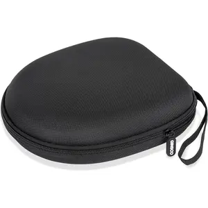 Universal Headphone Case Compatible with JBL Tune 510BT 720BT, Sony WH-CH 720N/WH-CH520, Soundcore Q20/Q30 BERIBES KVIDIO TOZO etc, Travel Carrying Hard Shell Case Black