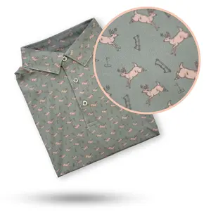 "Bows & Bucks" Polo Golf Shirt