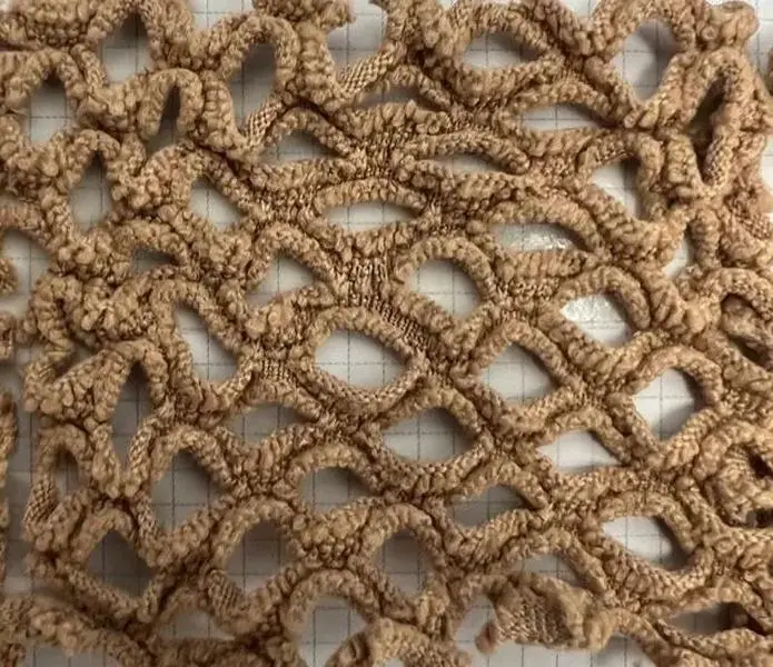 Big Fishnet Mesh Stretch Fabric 58/60″ Width, 100% Polyester