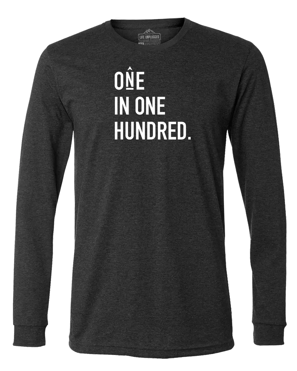 One in One Hundred Stacked Long Sleeve T-Shirt