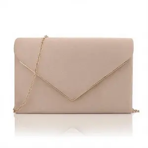 Clutch Purse for Women Evening Bags Handbags for Wedding Party Cocktail Prom Faux Suede Crossbody Shoulder Bag