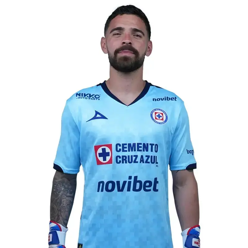 Men's Goalkeeper Jersey, Long Sleeve LIGA MX Inspired Style with Breathable, Durable Performance Fabric for Game Day, Xl, Soccer Shirt, Sports Style Jersey, Male, Jersey Style Top, Easy Wear