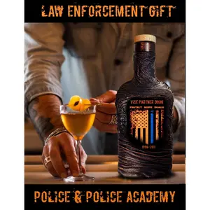 Decanter Set Police Officers Gift for Home Bar ☆ ☆ ☆ ☆ ☆(67) review