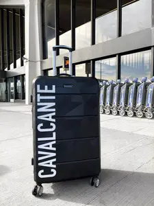 Personalized Suitcase Sticker for Easy Travel Identification, Baggage Name Decal for Custom Suitcases, Luggage Stickers, Vinyl Suitcase Label