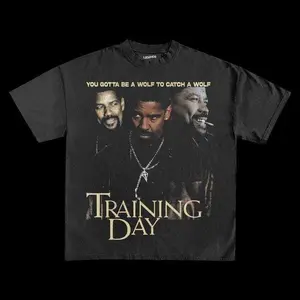 Training Day Movie Graphic T-Shirt, Denzel Washington Retro 90s Shirt, Vintage Movie Fan Gift, For You Tee, Gift for Fan