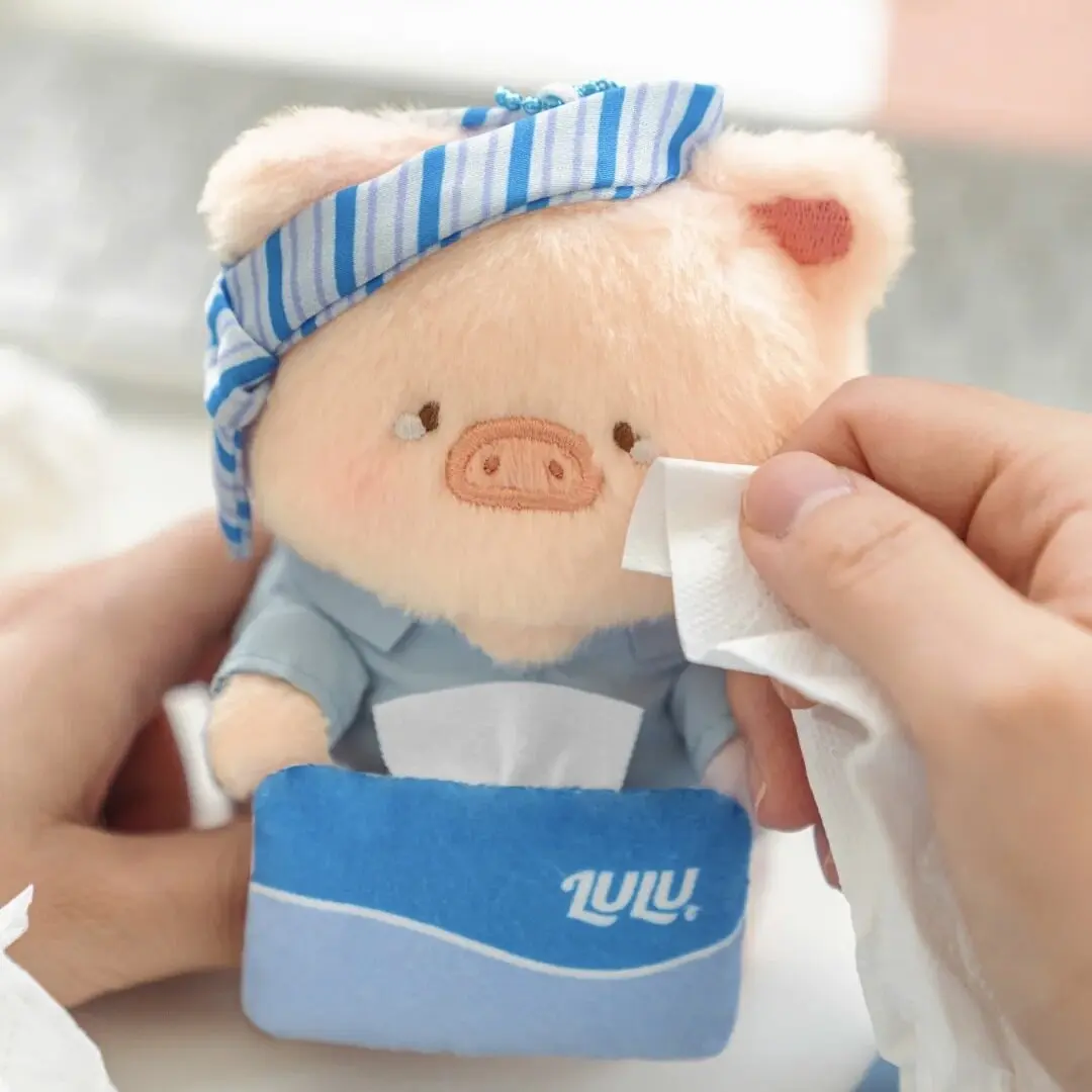 LuLu the Piggy Office Series Monitor Plush Keychain Blind Box