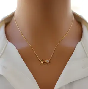 18K Gold Plated June Birthstone Pearl Tulip Pendant Necklace – Elegant Floral Jewelry with a Touch of Meaning