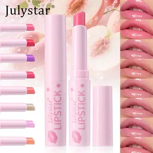 2-Pack Moisturizing Lip Balm, 8 Colors Available, Temperature-Sensitive Lip Gloss, Long-Lasting, Natural Finish, Portable Mini Size