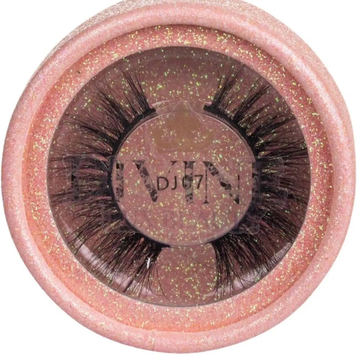 Prosperity Lashes – Luxurious Vegan Mink Lashes, Reusable up to 25x, Lightweight and Fluffy, 14mm Black DJ07 Style, 100% Handmade, Cruelty-Free, Perfect for Natural Look, No Chemical Additives