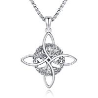 Tree of Life Witches Knot Necklace