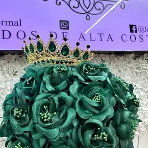Corona verde esmeralda | green crown