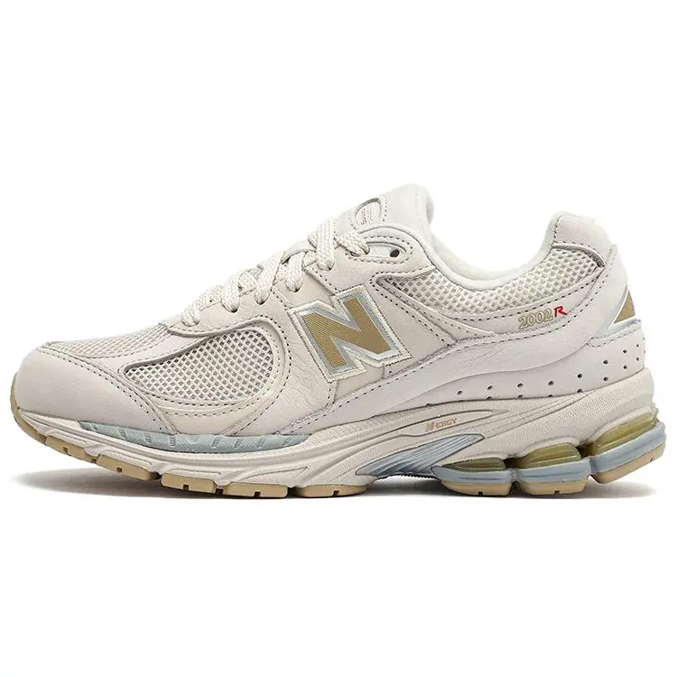 New Balance 2002R Cream' Retro Durable Low Top Commuter Running Shoes Unisex ML2002R3
