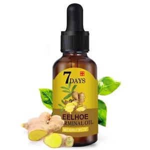 Ginger Essential Oil with Natural Ginger Extract,Hair Essence Oil for Frizzy & Dry, Hydration and Nutrition, Hair Styling serum for Damaged Hair & Split Ends