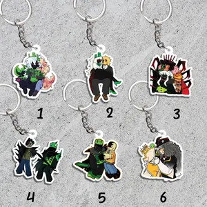 Forsaken keychain  Video Game Gift, Roblox Acrylic keychain,  1xdoe, guesti, noob,  Gamer Gift v1