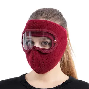 Unisex Winter Warm Mask with Ear Cove Full Face Shields Protection Headgear Masks Riding Windproof Balaclava Ski Mask