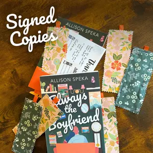 Always the Boyfriend: A cozy mystery romcom. Signed Paperback.