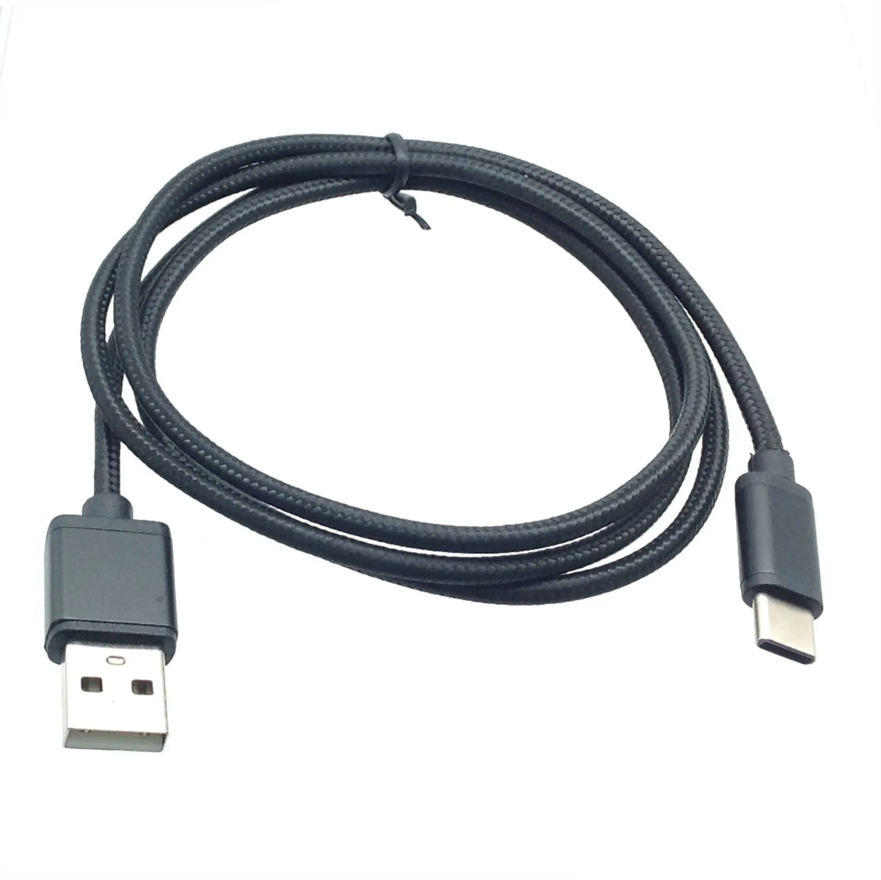 AMERICAN RECORDER USB-A to USB-C Nylon Braided Cable - 3 feet