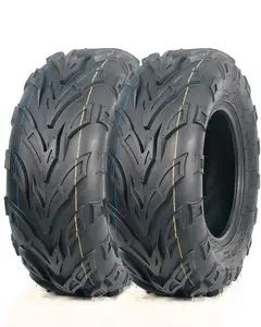 【GARVEE】ATV/UTV Tires, Heavy-Duty Deep Grip Tire Set, All-Terrain Tubeless Construction, Reinforced Sidewall, Suitable for Trail, Sand, Mud Terrain, Fits 18x9.5-8, 19x7-8, 22x10-10
