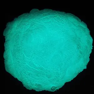 Glow in The Dark Powder Pigment Luminous Fluorescent Glow Powder for Epoxy Resin DIY Crafts Painting Slime Nails Party Supplies 100g/3.53oz (Blue Green)