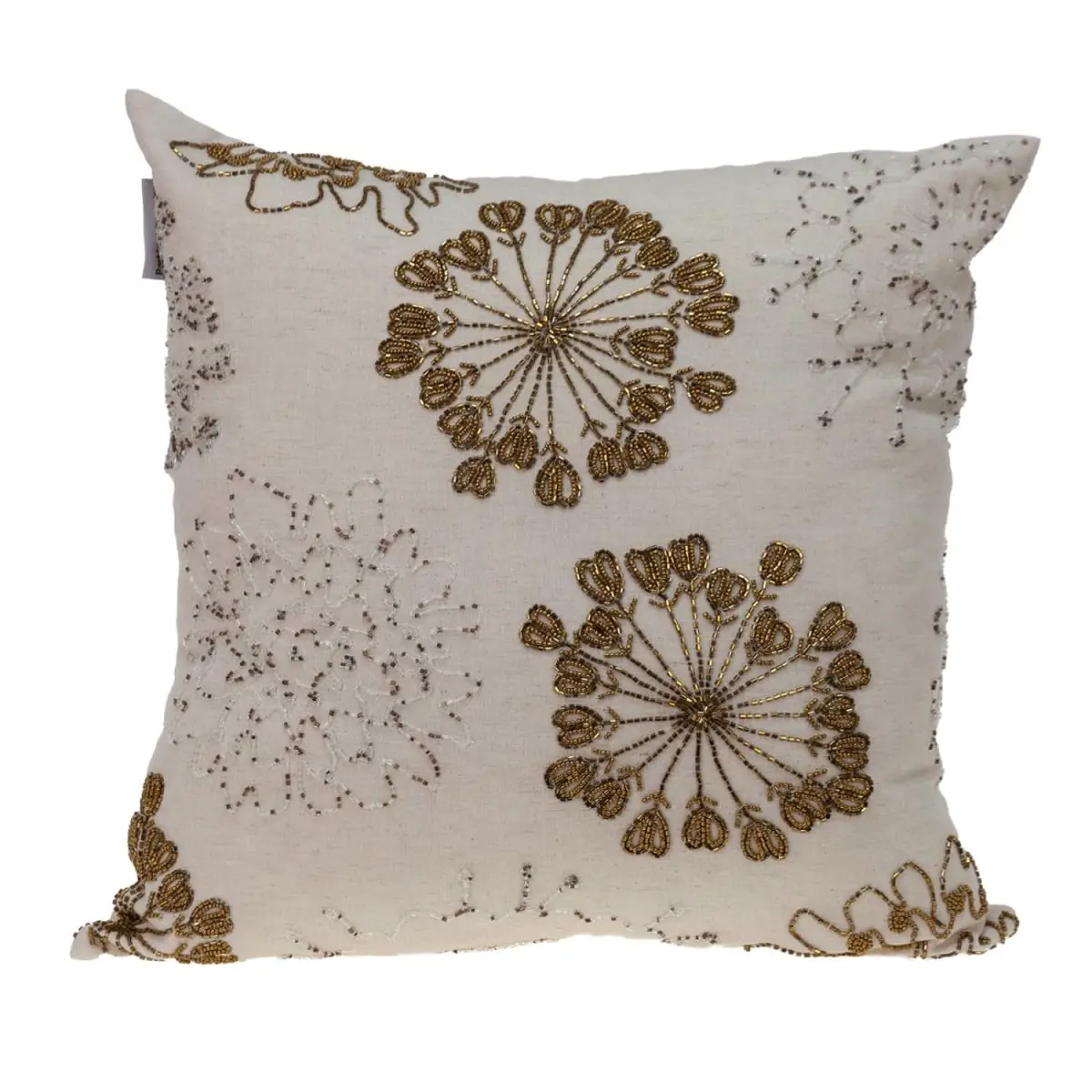 Parkland Collection PILM21432 Periwinkle & Beige Square Throw Pillow, Aesthetic Standard Pillow for Transitional Home Decor, Aesthetic Standard Pillows