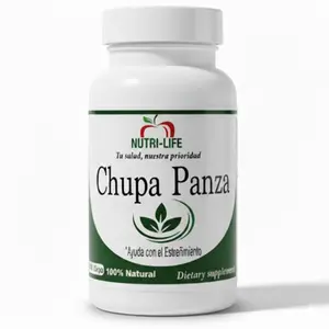 Chupa Panza: Suplemento Herbal en Cápsulas para el Apoyo de la Salud Digestiva (Natural) Adults