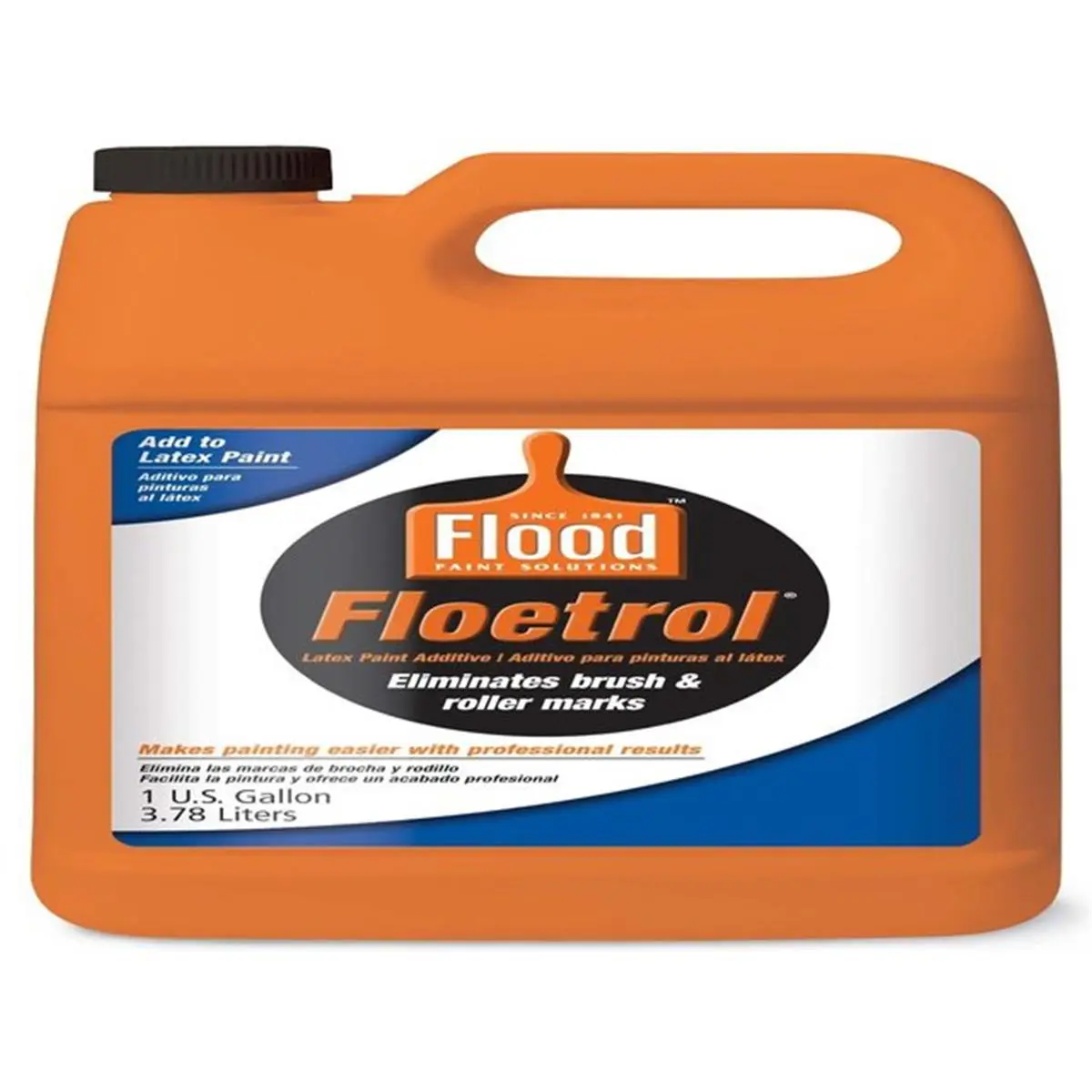 212 MAIN FLD6 Model Floetrol Paint Aid - 1 U.S. Gal Latex Additive, Improves Latex Paint, Keeps Projects Flowing Smoothly for Auto/Motorcycle Care, Smooth Flow